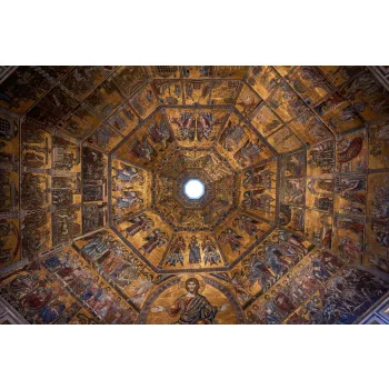   Vlies Fotótapéta - Szent János-keresztelőkápolna teteje - 375x250 cm