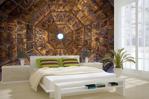 Vlies Fotótapéta - Szent János-keresztelőkápolna teteje - 375x250 cm