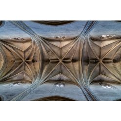 Vlies Fotótapéta - Bourg en Bresse cathedral - 375x250 cm