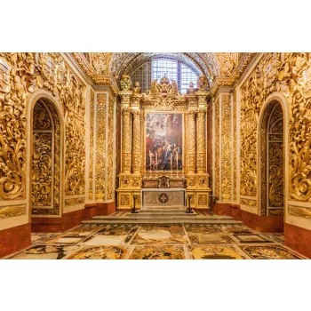   Vlies Fotótapéta - Szent János-társkatedrális, Málta  - 375x250 cm