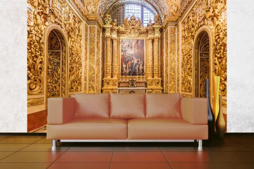 Vlies Fotótapéta - Szent János-társkatedrális, Málta  - 375x250 cm