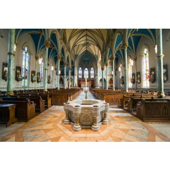   Vlies Fotótapéta - The Cathedral Basilica of St. John the Baptist - 375x250 cm