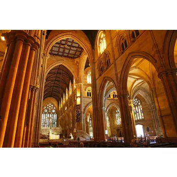   Vlies Fotótapéta - Saint Mary's Cathedral, Sydney - 375x250 cm