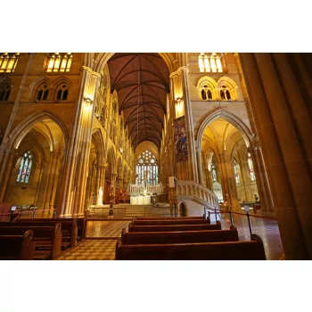   Vlies Fotótapéta - St Mary's Cathedral, Sydney - 375x250 cm