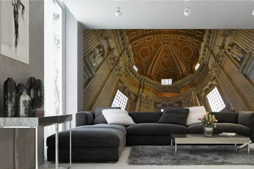 Vlies Fotótapéta - Saint Peter's Basilica, Vatican - 375x250 cm