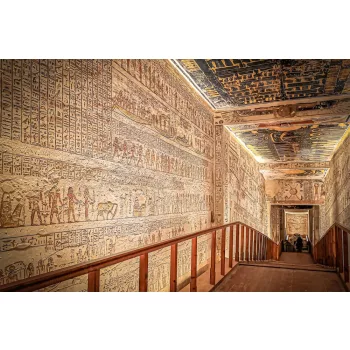 Vlies Fotótapéta - Tomb of Memnon - 375x250 cm