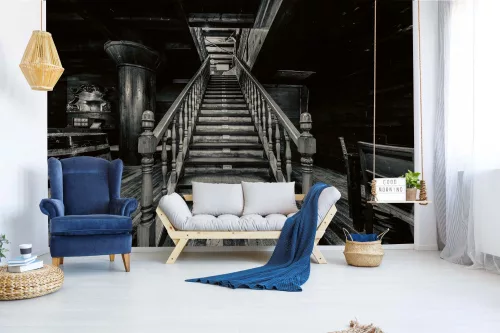 Vlies Fotótapéta - Old pirate ship - 375x250 cm