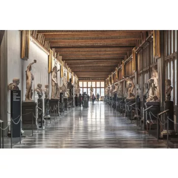 Vlies Fotótapéta - Uffizi gallery  - 375x250 cm