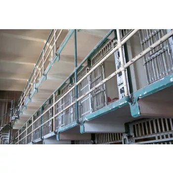 Vlies Fotótapéta - Historic Alcatraz Prison - 375x250 cm