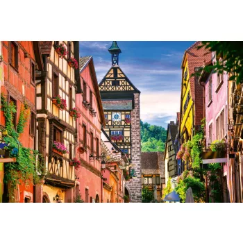 Vlies Fotótapéta - beautiful villages France  - 375x250 cm