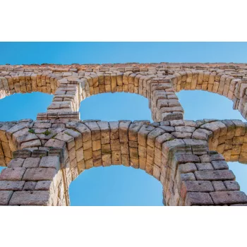   Vlies Fotótapéta - Segovia római vízvezetéke - 375x250 cm