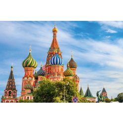 Vlies Fotótapéta - Red Square in Moscow - 375x250 cm