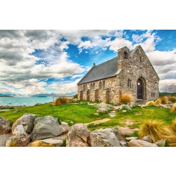   The Church of the Good Shepherd, New-Zealand fotótapéta, poszter, vlies alapanyag, 375x250 cm