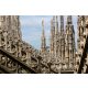 Vlies Fotótapéta - Roof Milan Cathedral - 375x250 cm