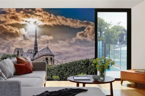 Vlies Fotótapéta - Notre-Dame-székesegyház - 375x250 cm