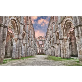   SAN GALGANO SIENA fotótapéta, poszter, vlies alapanyag, 375x250 cm