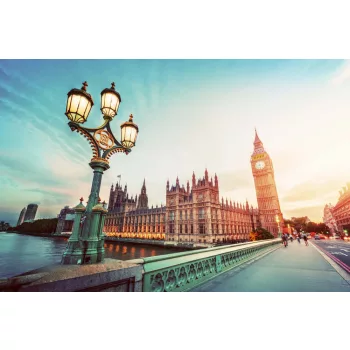 Vlies Fotótapéta - Westminster Bridge - 375x250 cm
