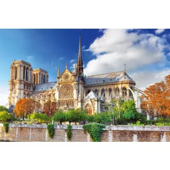 Vlies Fotótapéta - Paris Cathedral - 375x250 cm