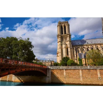 Vlies Fotótapéta - French architecture - 375x250 cm