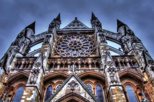 Vlies Fotótapéta - Westminster Abbey - 375x250 cm