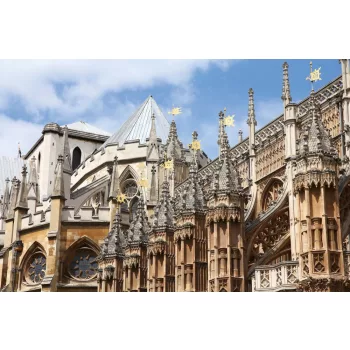 Vlies Fotótapéta - Westminster Abbey church - 375x250 cm