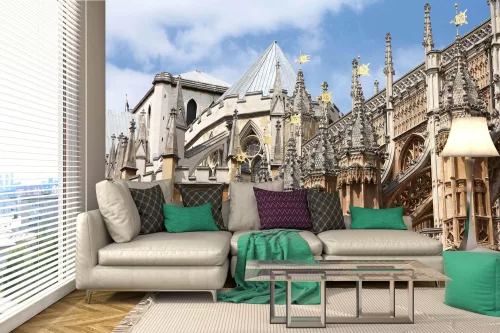 Vlies Fotótapéta - Westminster Abbey church - 375x250 cm