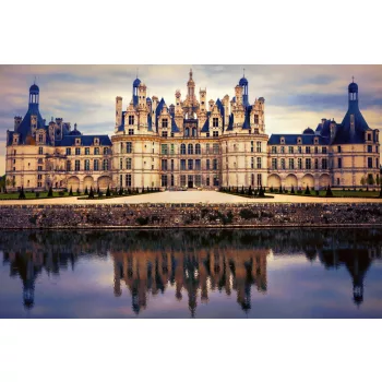 Vlies Fotótapéta - Chambord, Loire valley - 375x250 cm