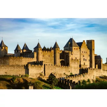 Vlies Fotótapéta - Carcassonne fortress - 375x250 cm