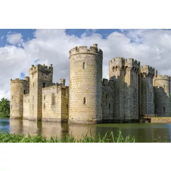 Vlies Fotótapéta - Moated castle Bodiam - 375x250 cm