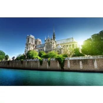 Vlies Fotótapéta - Notre Dame - 375x250 cm