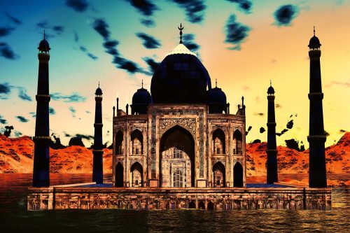 Vlies Fotótapéta - Taj Mahal - 375x250 cm