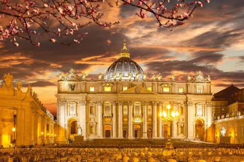 Vlies Fotótapéta - Basilica di San Pietro - 375x250 cm