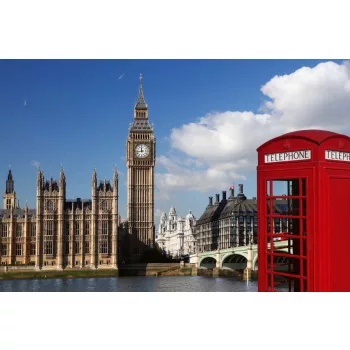 Vlies Fotótapéta - Big Ben in London - 375x250 cm