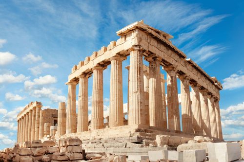 Vlies Fotótapéta - Parthenon temple - 375x250 cm