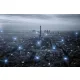Vlies Fotótapéta - Smart city scape - 375x250 cm