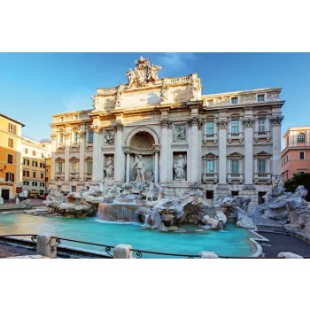 Vlies Fotótapéta - Fountain di Trevi - 375x250 cm