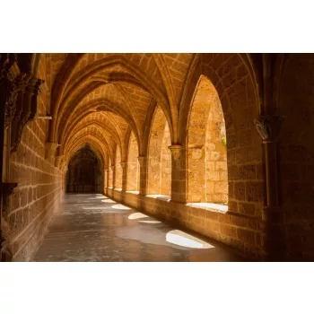 Vlies Fotótapéta - Monasterio de Piedra - 375x250 cm