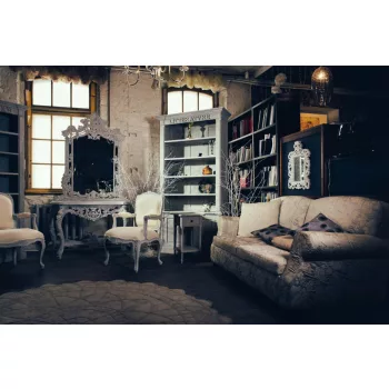 Vlies Fotótapéta - Vintage interior - 375x250 cm
