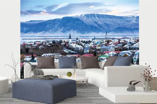 Vlies Fotótapéta - Reykjavik Iceland - 375x250 cm