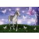 Vlies Fotótapéta - Unicorn in meadow - 375x250 cm