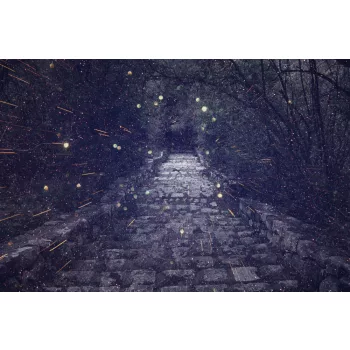 Vlies Fotótapéta - Mysterious alley - 375x250 cm