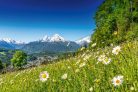 ALPINE LANDSCAPE fotótapéta, poszter, vlies alapanyag, 375x250 cm