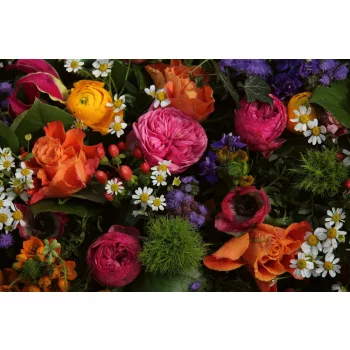Vlies Fotótapéta - Spring bouquet - 375x250 cm