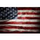 Vlies Fotótapéta - Grunge American Flag - 375x250 cm