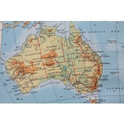 Vlies Fotótapéta - Map of Australia - 375x250 cm