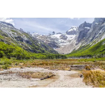 Vlies Fotótapéta - Trail in mountains - 375x250 cm