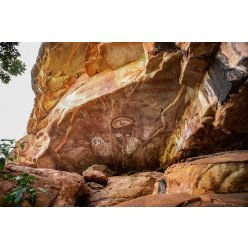 Vlies Fotótapéta - Aboriginal rock art - 375x250 cm