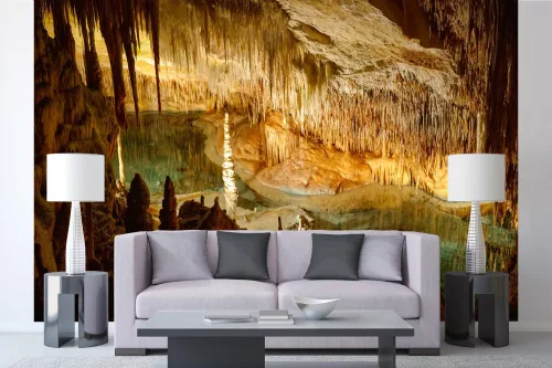 Vlies Fotótapéta - Natural cave - 375x250 cm