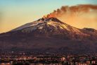 Vlies Fotótapéta - Etna Volcano - 375x250 cm