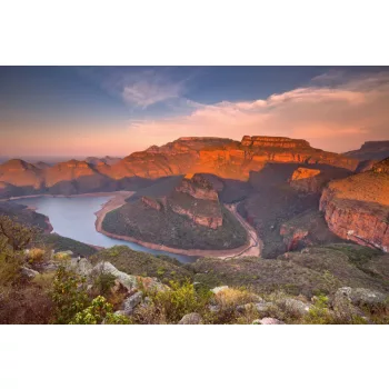 Vlies Fotótapéta - River Canyon - 375x250 cm